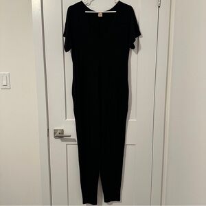 Smash + Tess Black Sunday Romper In Midnight Black Size Medium Women’s